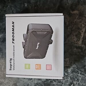 NEW Suptig Waterproof mobile power 7800mah